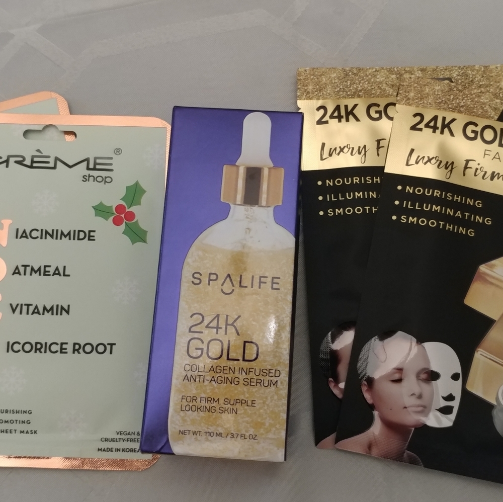 Gold facial kit